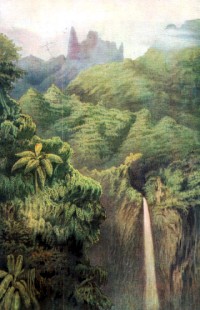Wasserfall von Fataua, 1872