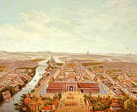 Peking 1880, englische Lithographie