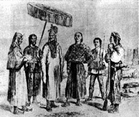 Hong Xiuquan im Kreise seiner H�flinge